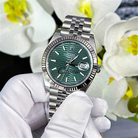 green rolex datejust 41mm|rolex datejust 41 specifications.